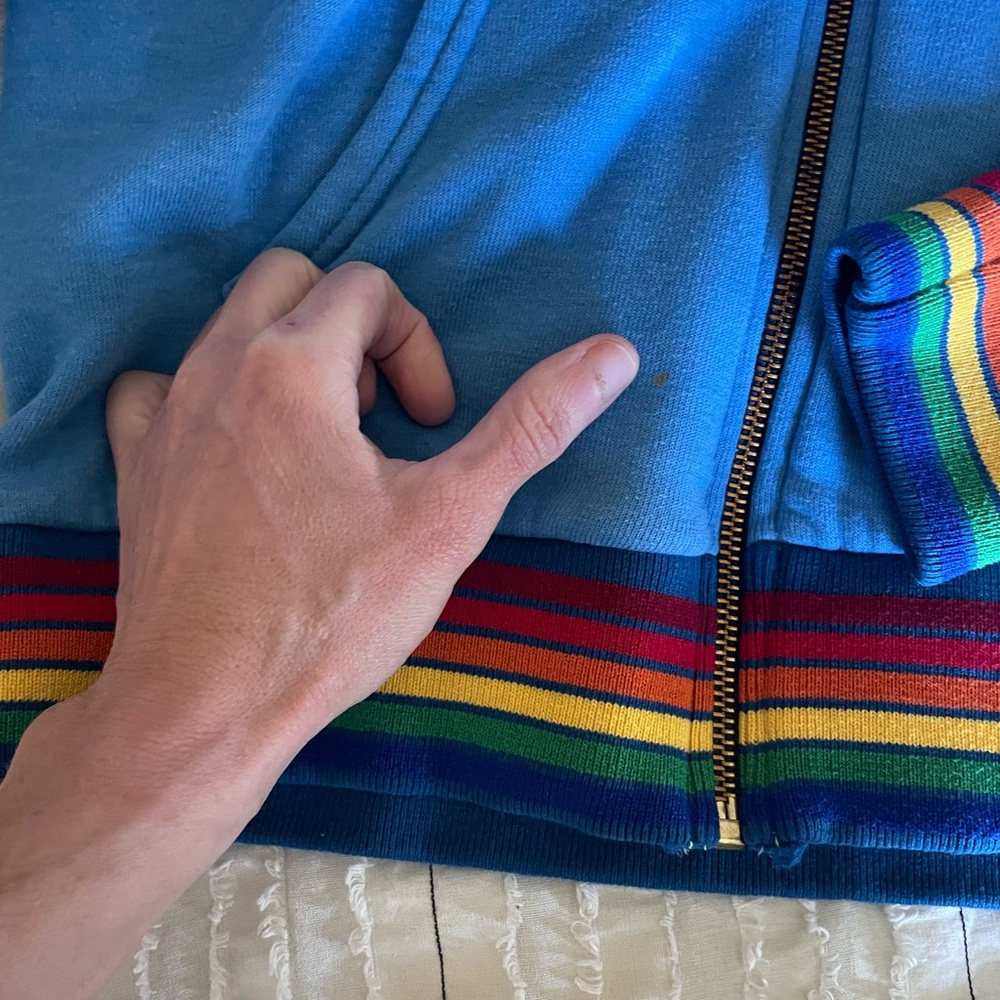 BUNDLE Aviator Nation Zip-Up XS & Free City Sweatpants Small EUC! - Picture 7 of 16